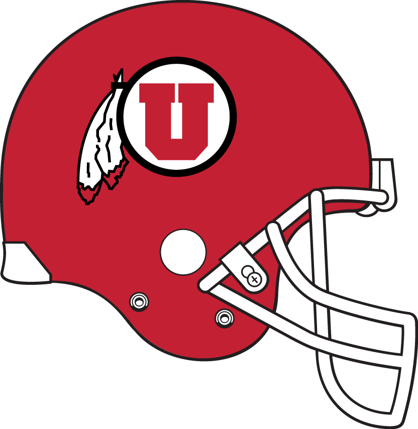 Utah Utes 2009-Pres Helmet Logo diy DTF decal sticker